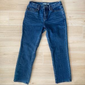 NWOT Lands End High rise Straight